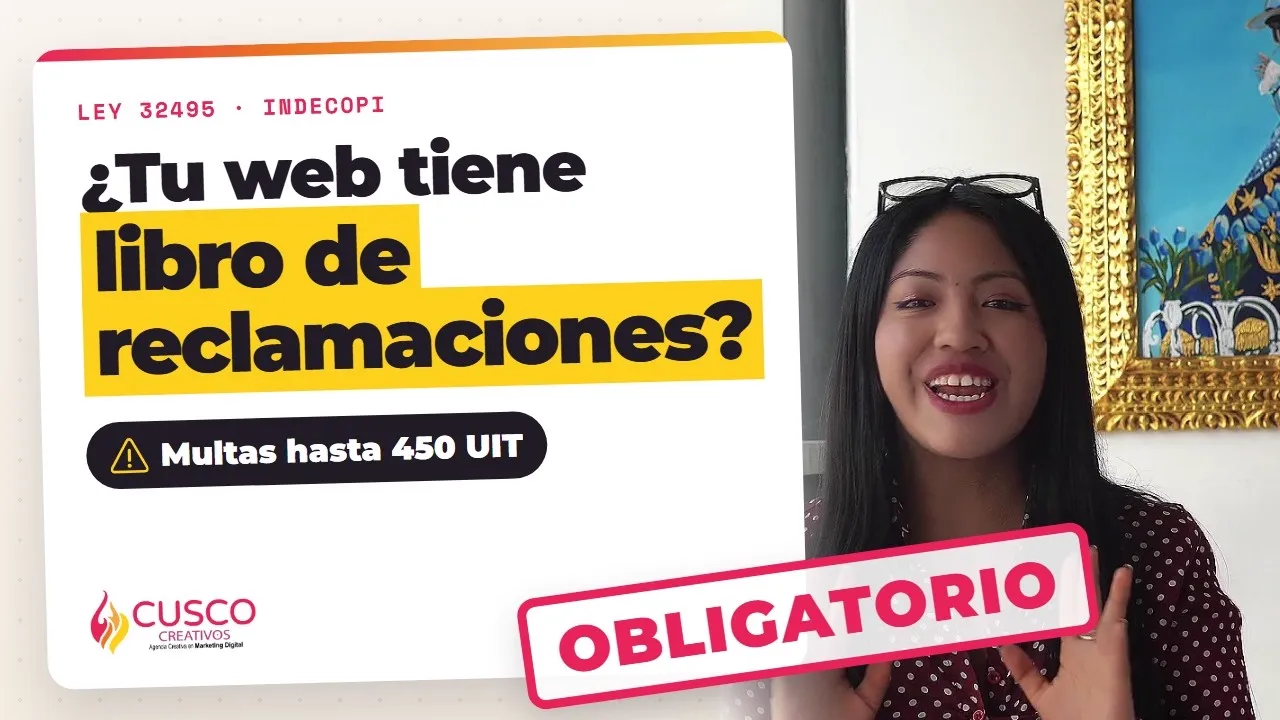 Libro de reclamaciones en tu web: lo que exige la Ley 32495 y lo que revisa Indecopi
